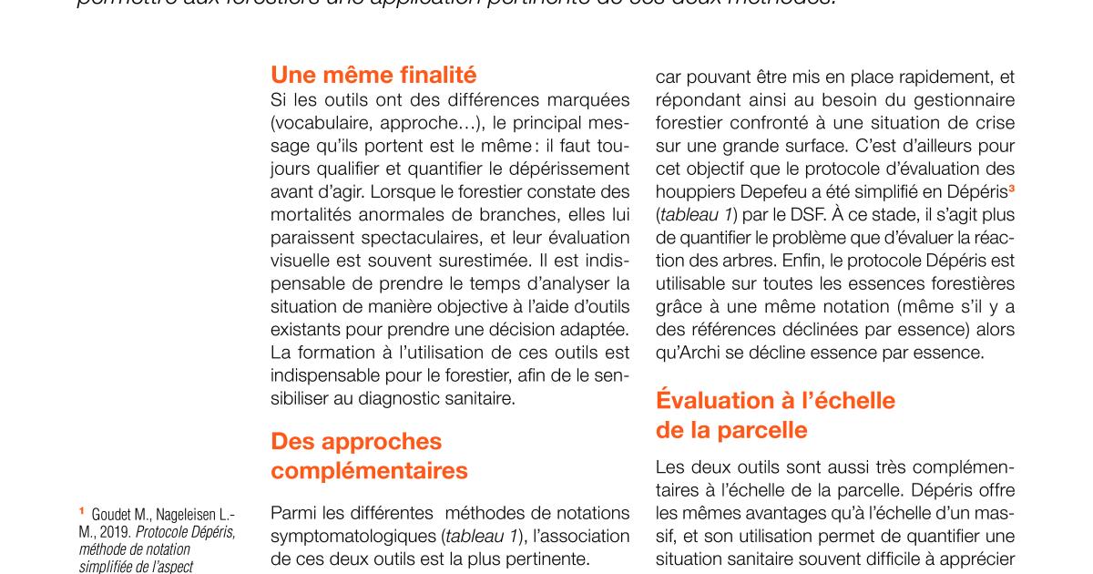 Objectiver Projet ARCHI - Dépéris, Archi : deux outils complémentaires pour ...